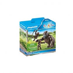 *** PLAYMOBIL - GORILLE AVEC SES PETITS #70305